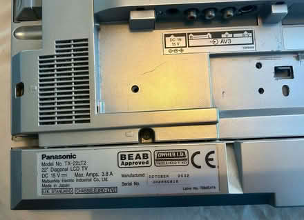 Photo of free Panasonic TV - 22” (Hanworth TW2) #2