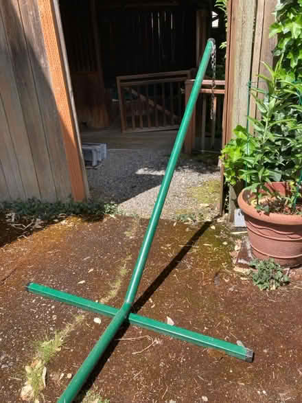 Photo of free Metal Hammock Stand (NE Seattle, near Roosevelt HS) #2