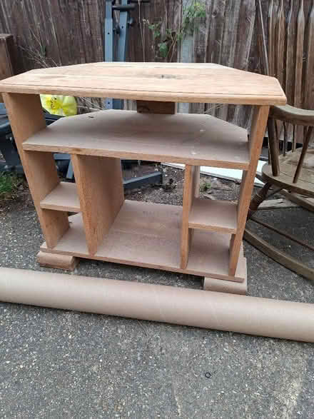 Photo of free Solid Oak tv unit (St Nicholas SG1) #1