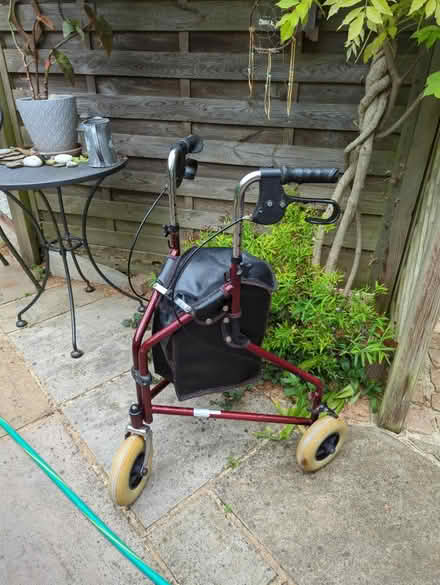 Photo of free Foldable tri-walker with bag (Letchworth (SG6)) #2