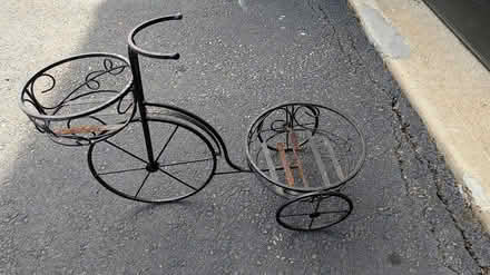 Photo of free Tricycle plant stand (Raritan Township/Ringoes) #1