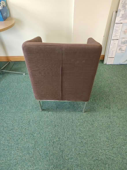 Photo of free Brown armchair x 2 (Exeter EX5) #4