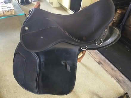 Photo of free Old Thorowgood saddle (Farley Heath GU5 9EW) #1