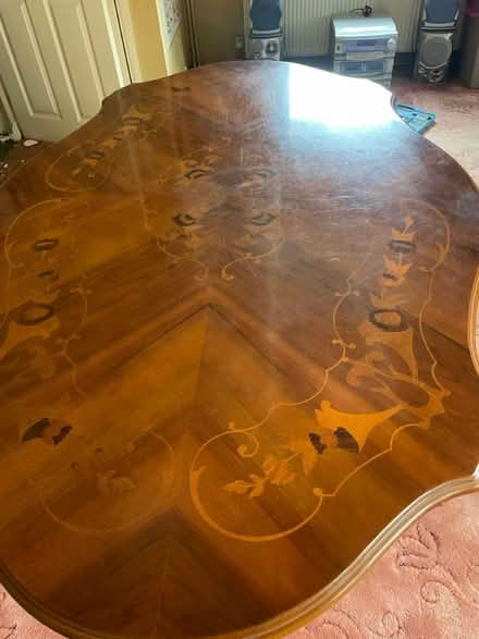 Photo of free Ornate dining table (Higham Ferrers) #2