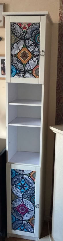 Photo of free Tall Upcycled Wooden Cabinet (Sheffield S5) #1
