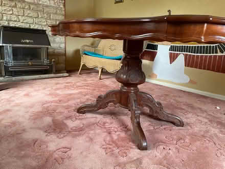 Photo of free Ornate dining table (Higham Ferrers) #3