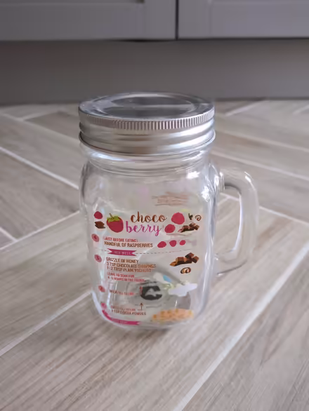 Photo of free Glass Jar with Lid (Enfield EN2) #1