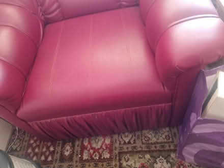 Photo of free Armchair leather (N8 hornsey) #2
