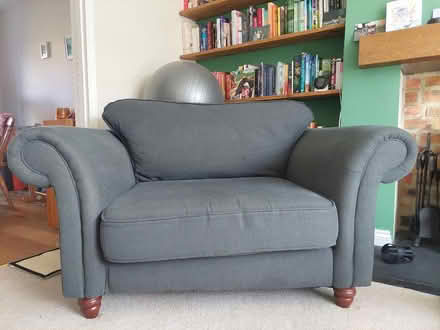 Photo of free Navy armchair (High Heaton NE7) #1