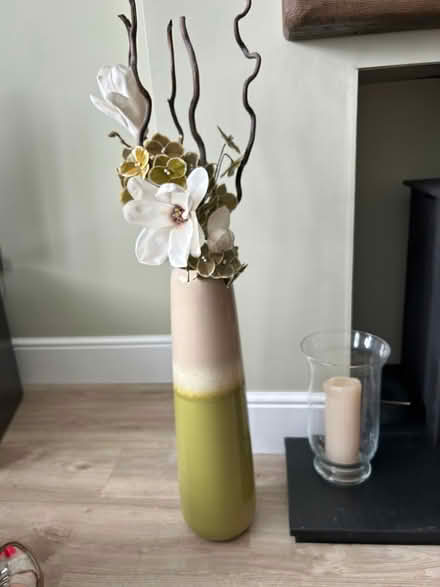 Photo of free Next vase plus dried flowers (S17) #1