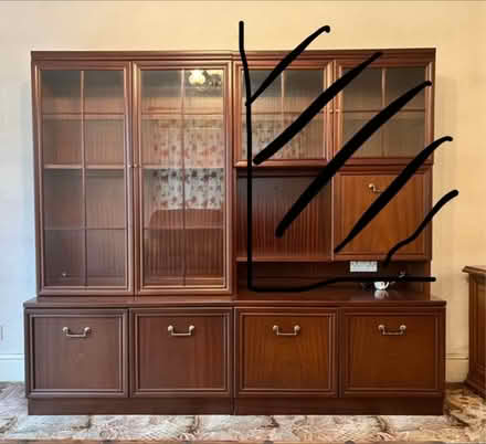 Photo of free Display cabinet/bookcase (West Wickham) #1