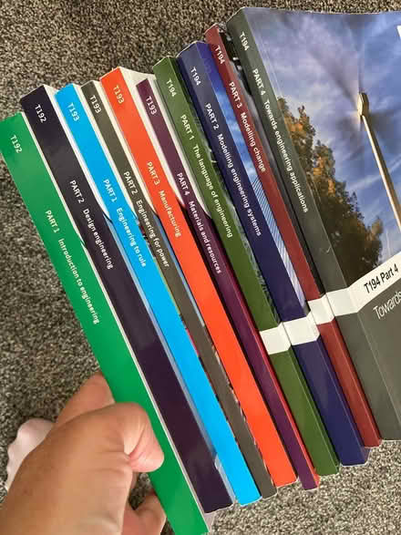 Photo of free Open university engineering books (Prenton CH43) #1