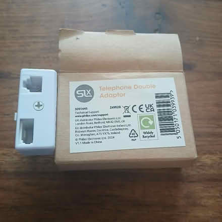 Photo of free Telephone double adapter (Spixworth NR10) #1