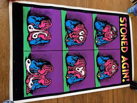 Photo of free Robert Crumb 1971 poster (W4 Turnham Green) #1