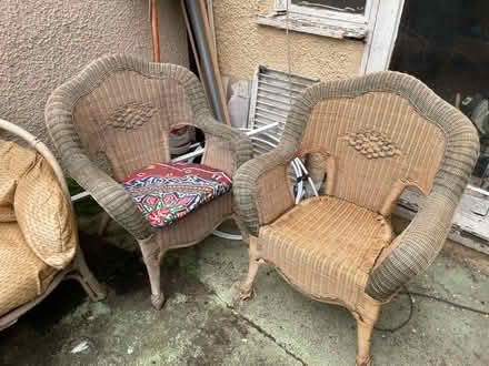 Photo of free Garden wicker furniture (Higham Ferrers) #1