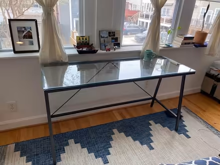 Photo of free Glass desk (NW DC) #2