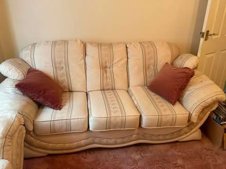 Photo of free 3 piece suite sofa (Higham Ferrers) #2