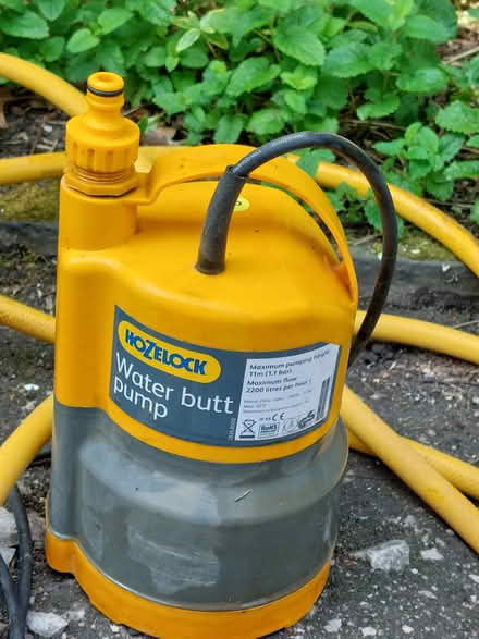 Photo of free Water Butt Pump L24 (Hale Village L24.) #1