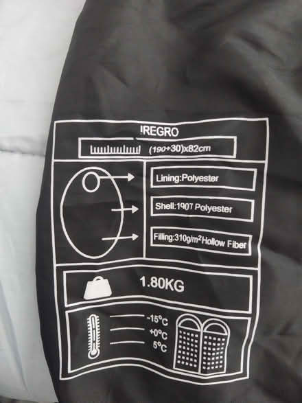 Photo of free Thick sleeping bag, used once (ware SG12) #4