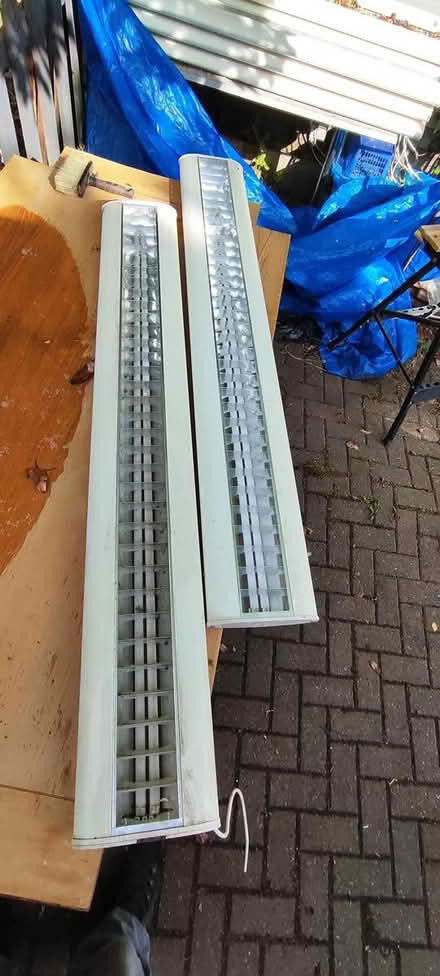 Photo of free x3 ceiling lights with tubes (Yardley, B25, Birmingham) #3