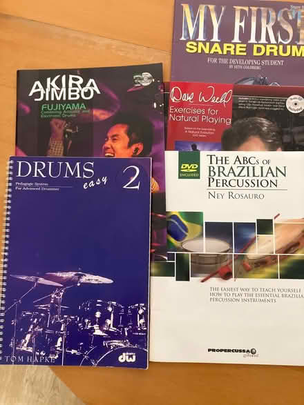 Photo of free Various drum books (Croxley Green WD3) #1