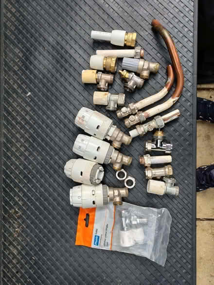 Photo of free Radiator valves and plumbing bits (Ware SG12) #3
