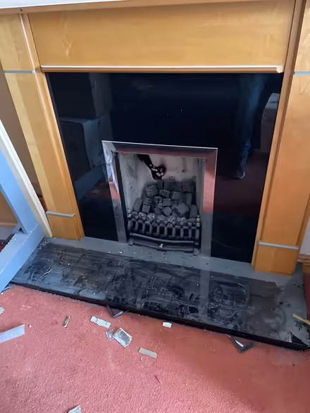 Photo of free Fireplace hearth and gas fire (Celbridge) #1