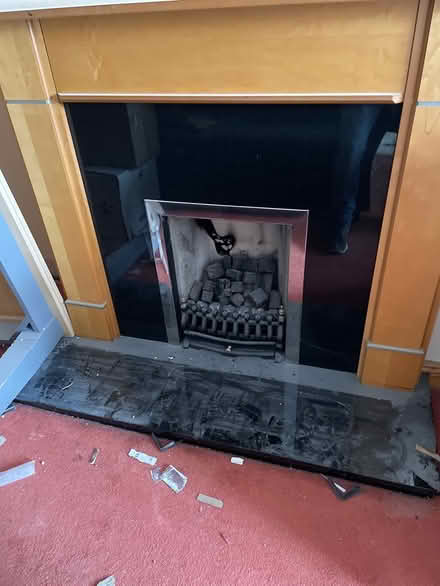 Photo of free Fireplace hearth and gas fire (Celbridge) #1