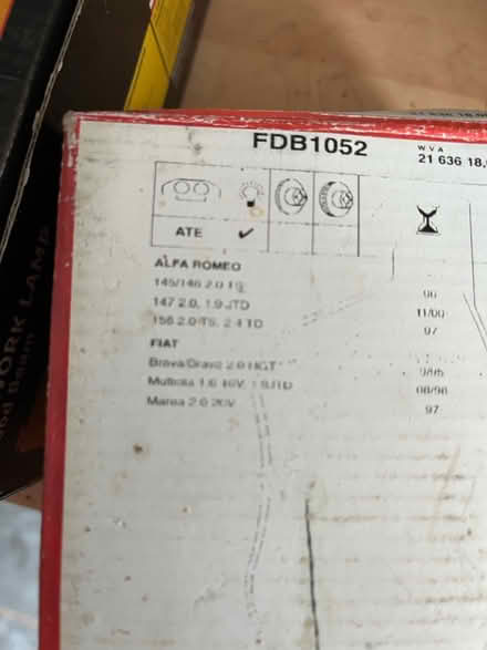 Photo of free Brake pads (Scale Hall, Lancaster LA1) #2