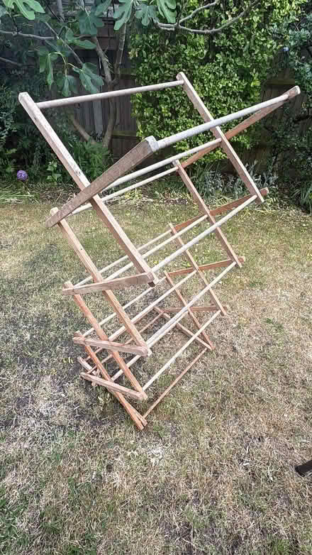 Photo of free Wooden drying rack (Woodley RG5) #1