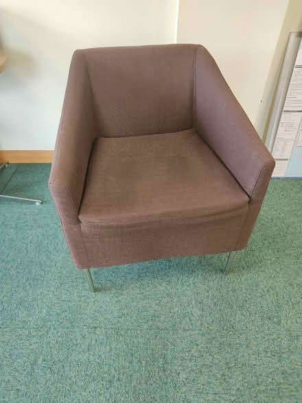 Photo of free Brown armchair x 2 (Exeter EX5) #1