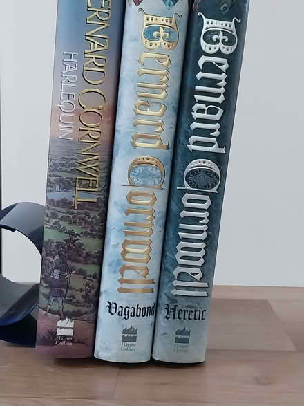 Photo of free Bernard Cornwell's "The Grail Quest" books (Oxhey Hall WD19) #1