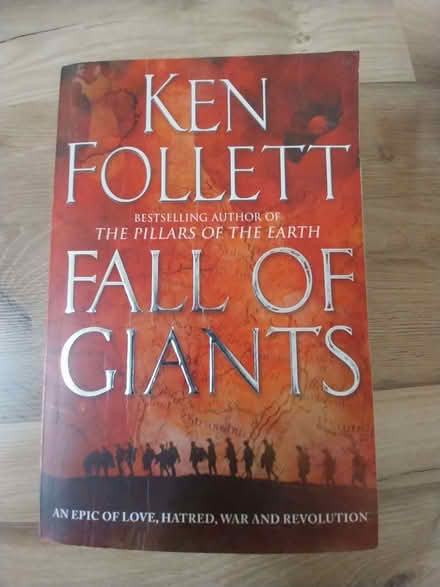 Photo of free Ken Follett "Fall of Giants" book (Oxhey Hall WD19) #1