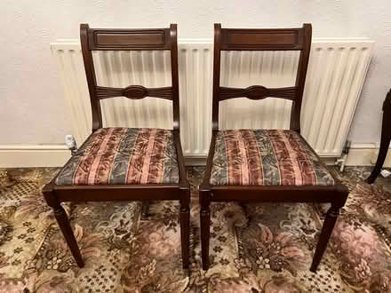 Photo of free 2 dining room chairs (West Wickham) #1