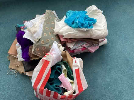 Photo of free Assorted craft fabrics (West Malvern CP WR14) #1
