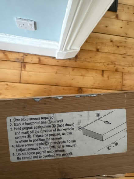 Photo of free After Noah coat rack / peg rack (G12 Hillhead) #3