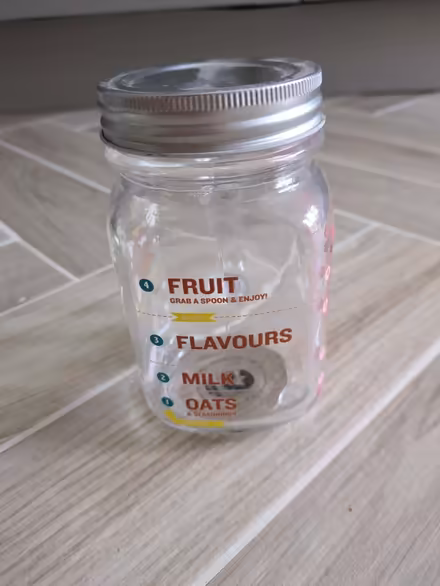 Photo of free Glass Jar with Lid (Enfield EN2) #2