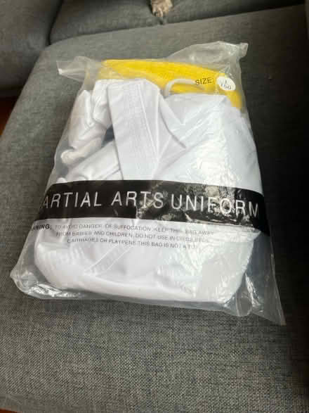 Photo of free Kids martial arts uniform (Near School at Mount Auburn.) #1