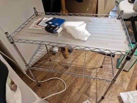 Photo of free Metal shelf (WD23 Bushey) #2