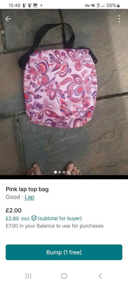 Photo of free Lap top bag (Tilehurst, Reading) #1