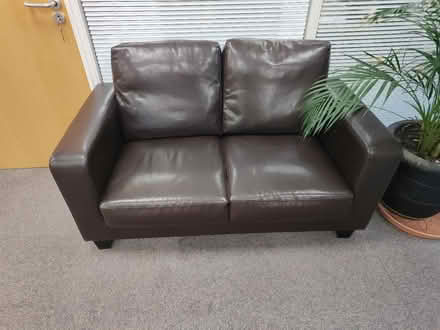 Photo of free Brown 2 Seat Sofa (EX5) #1