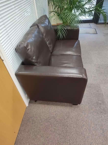Photo of free Brown 2 Seat Sofa (EX5) #2