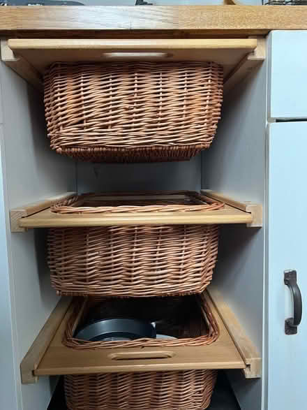 Photo of free 3 Wicker Basket Drawers (Craigentinny EH7) #4