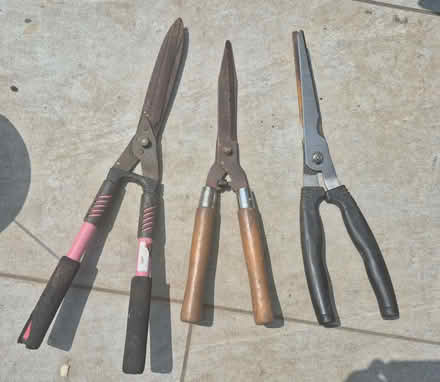 Photo of free 3 Pairs Of Garden Shears - Need Sharpening (CT7) #1