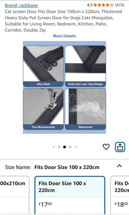 Photo of free Pet door screen (Bath BA2) #3