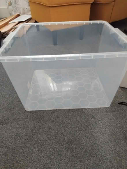 Photo of free Clear storage box (ware SG12) #1