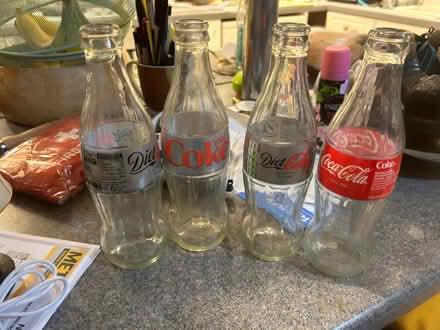 Photo of free 3 Glass Diet Coke bottles, 1 coke (Peachcroft OX14) #1