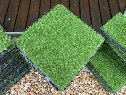 Photo of free IKEA RUNNEN AstroTurf Tiles (Heelands, MK13) #2
