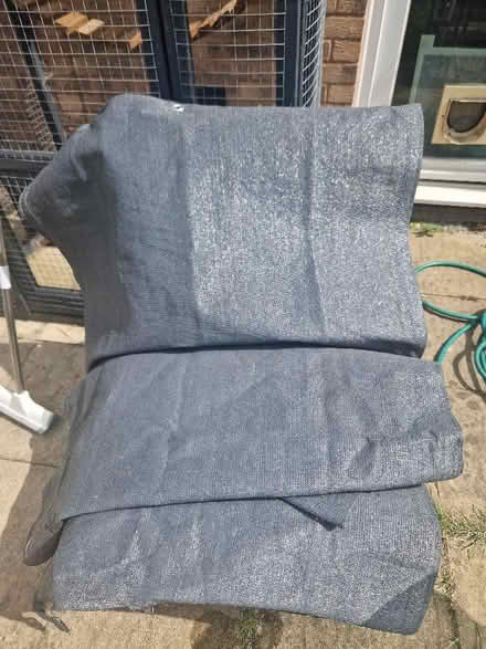 Photo of free Privacy/solar balcony screen fabric (Up Hatherley GL51) #1
