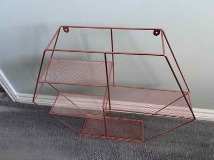 Photo of free Rose Gold Copper Metal Shelf (Newport TF10) #1